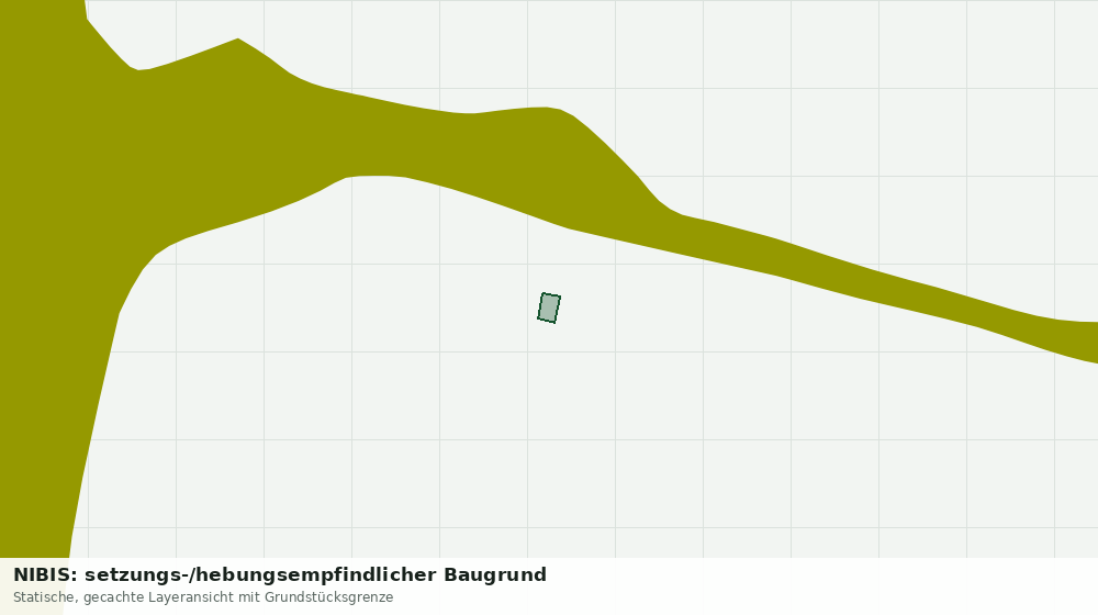Statische Kartenansicht: NIBIS: setzungs-/hebungsempfindlicher Baugrund