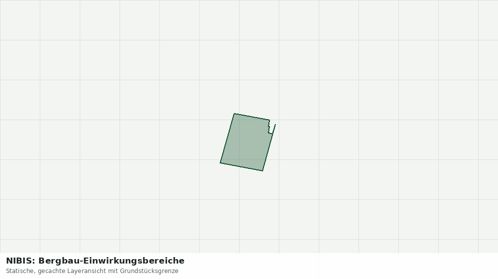 Statische Kartenansicht: NIBIS: Bergbau-Einwirkungsbereiche