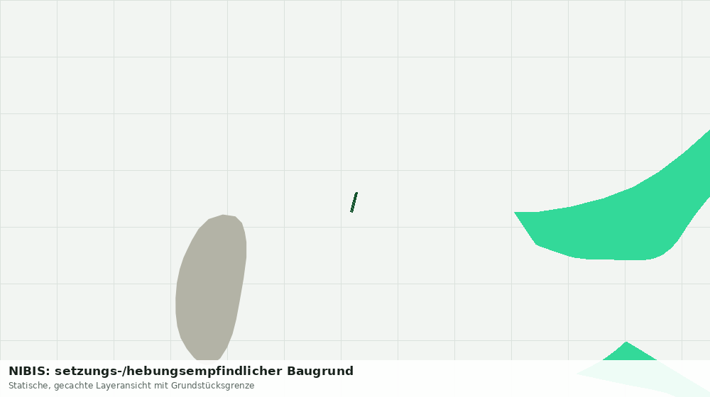 Statische Kartenansicht: NIBIS: setzungs-/hebungsempfindlicher Baugrund