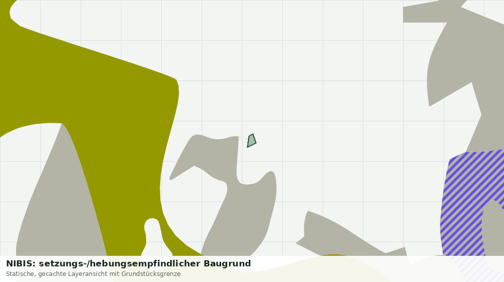 Statische Kartenansicht: NIBIS: setzungs-/hebungsempfindlicher Baugrund