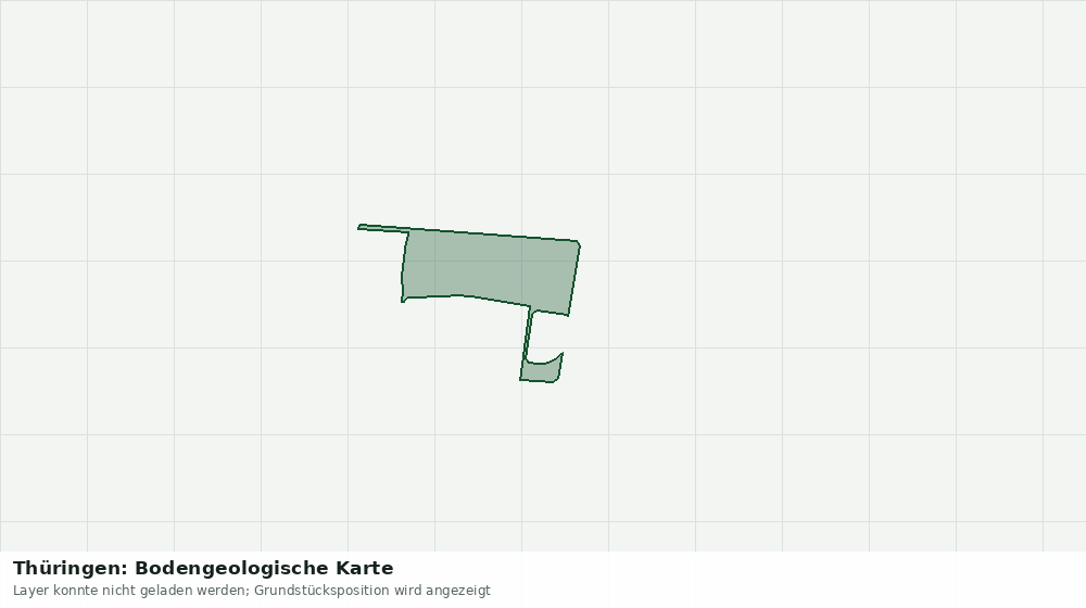 Statische Kartenansicht: Thüringen: Bodengeologische Karte