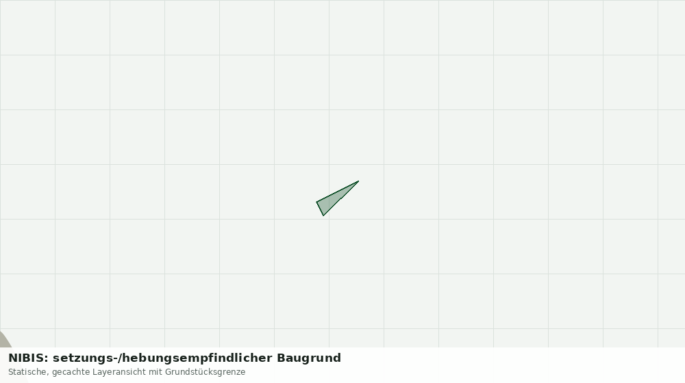 Statische Kartenansicht: NIBIS: setzungs-/hebungsempfindlicher Baugrund