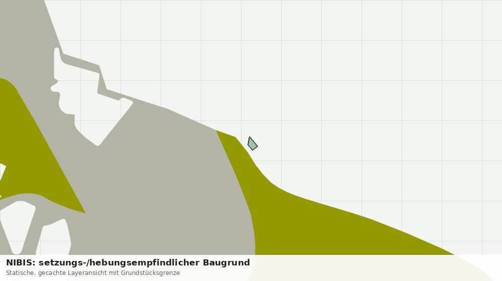 Statische Kartenansicht: NIBIS: setzungs-/hebungsempfindlicher Baugrund