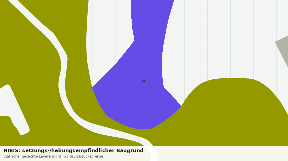 Statische Kartenansicht: NIBIS: setzungs-/hebungsempfindlicher Baugrund