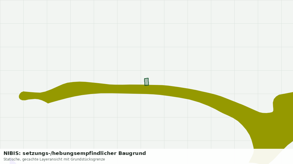 Statische Kartenansicht: NIBIS: setzungs-/hebungsempfindlicher Baugrund