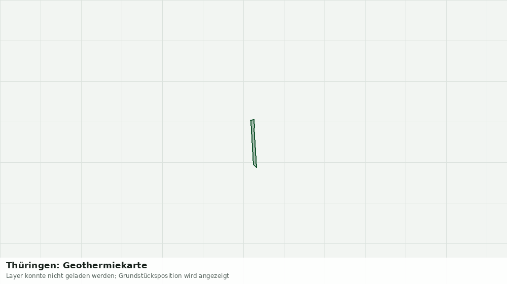 Statische Kartenansicht: Thüringen: Geothermiekarte