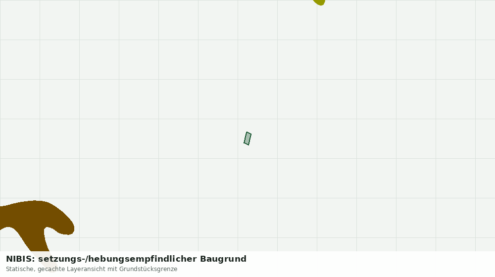 Statische Kartenansicht: NIBIS: setzungs-/hebungsempfindlicher Baugrund