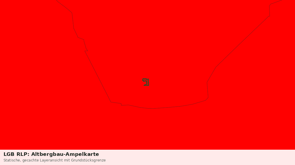 Statische Kartenansicht: LGB RLP: Altbergbau-Ampelkarte
