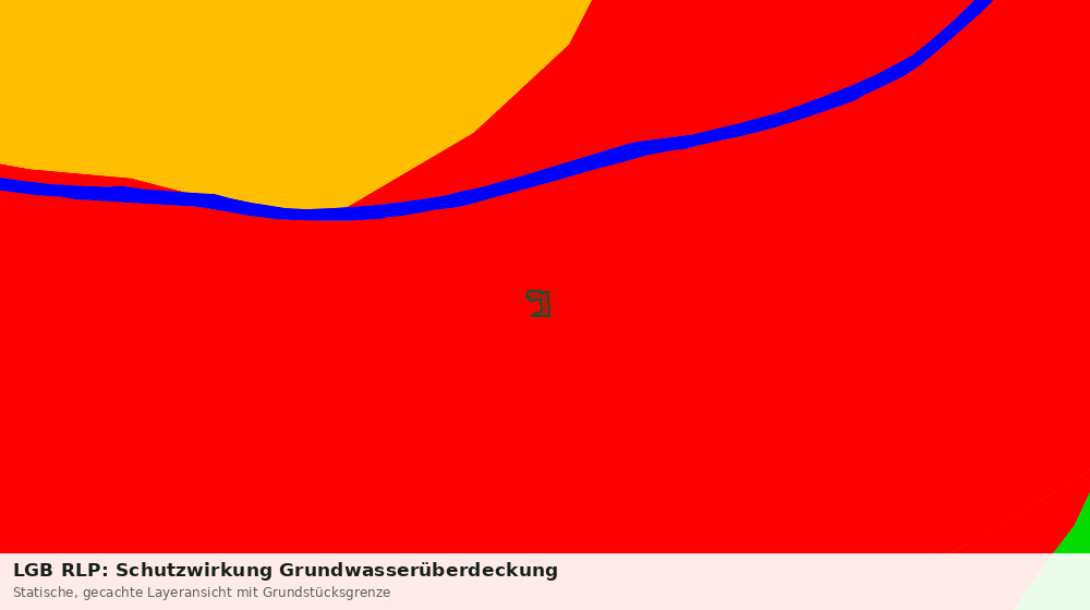 Statische Kartenansicht: LGB RLP: Schutzwirkung Grundwasserüberdeckung
