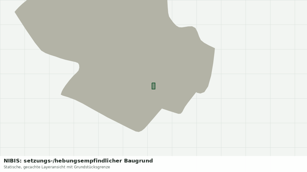 Statische Kartenansicht: NIBIS: setzungs-/hebungsempfindlicher Baugrund
