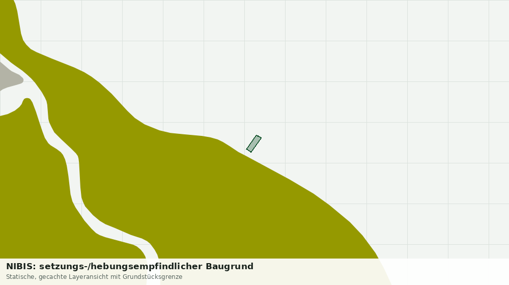 Statische Kartenansicht: NIBIS: setzungs-/hebungsempfindlicher Baugrund