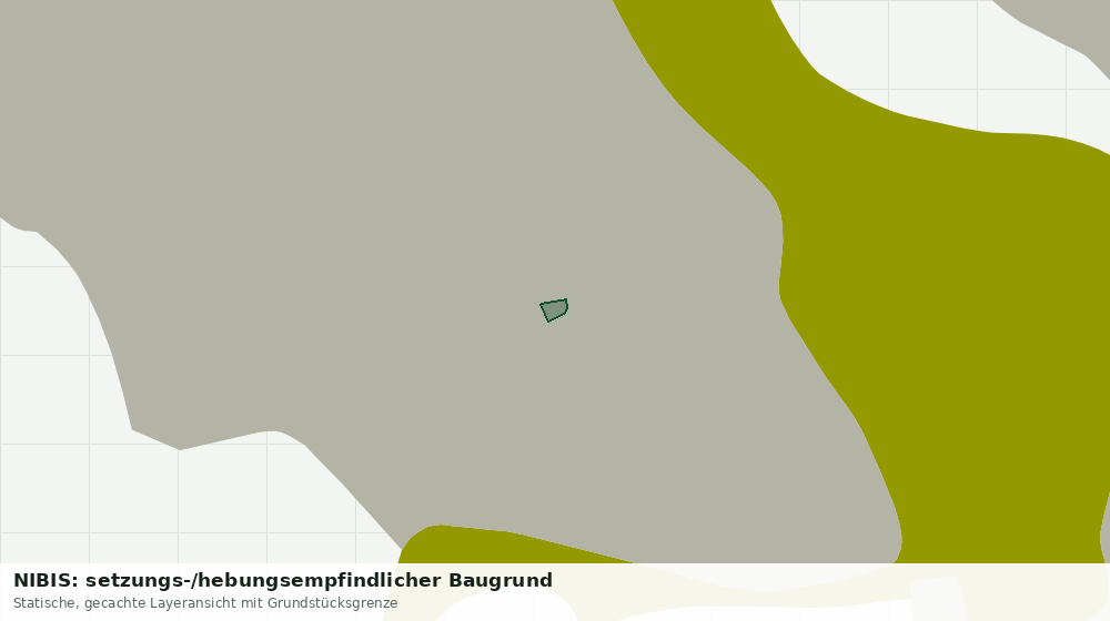 Statische Kartenansicht: NIBIS: setzungs-/hebungsempfindlicher Baugrund