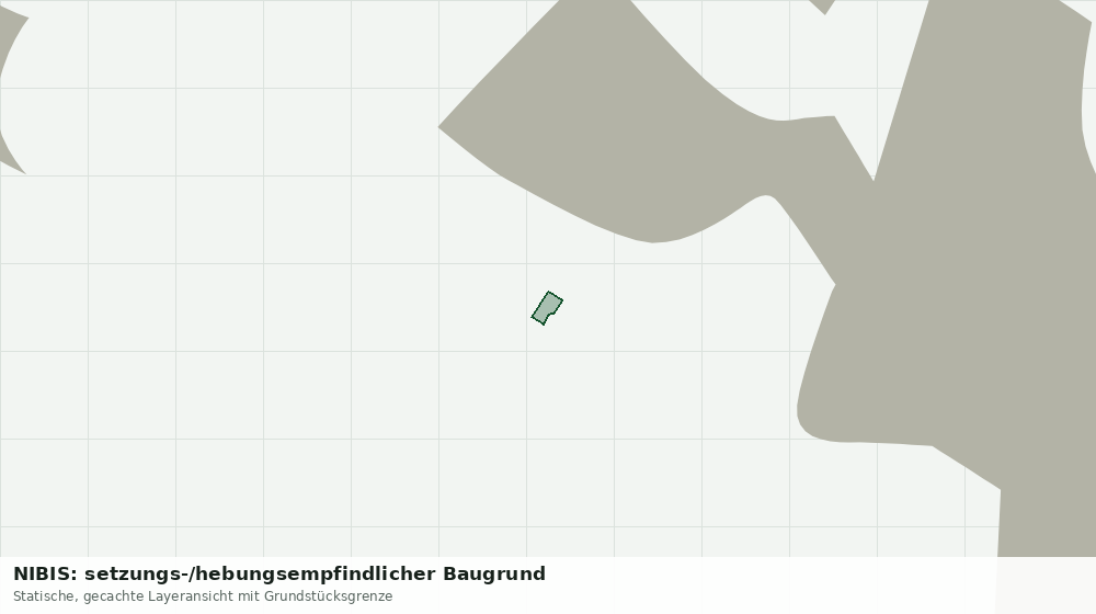 Statische Kartenansicht: NIBIS: setzungs-/hebungsempfindlicher Baugrund