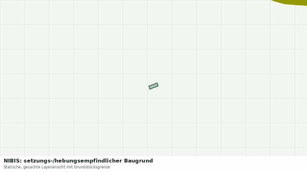 Statische Kartenansicht: NIBIS: setzungs-/hebungsempfindlicher Baugrund