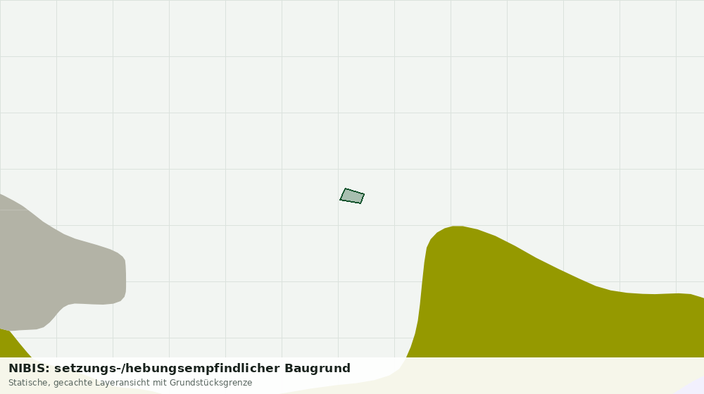 Statische Kartenansicht: NIBIS: setzungs-/hebungsempfindlicher Baugrund
