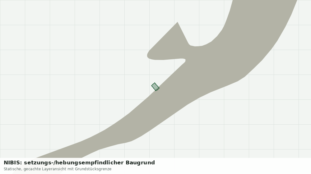 Statische Kartenansicht: NIBIS: setzungs-/hebungsempfindlicher Baugrund
