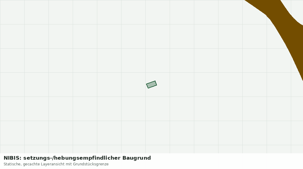 Statische Kartenansicht: NIBIS: setzungs-/hebungsempfindlicher Baugrund