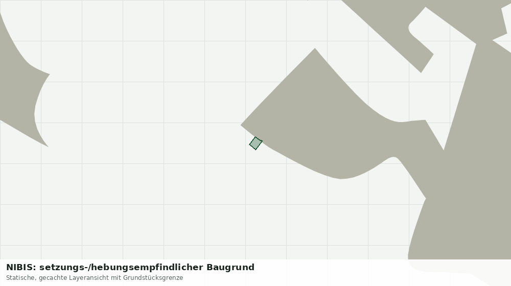 Statische Kartenansicht: NIBIS: setzungs-/hebungsempfindlicher Baugrund