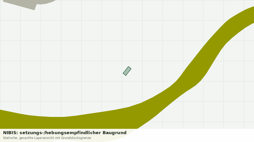 Statische Kartenansicht: NIBIS: setzungs-/hebungsempfindlicher Baugrund