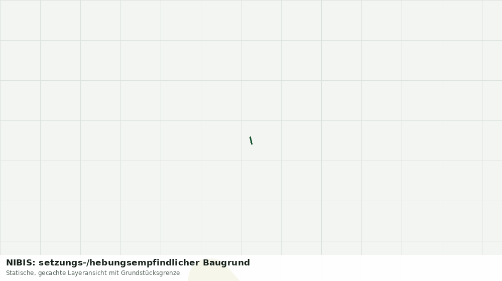 Statische Kartenansicht: NIBIS: setzungs-/hebungsempfindlicher Baugrund