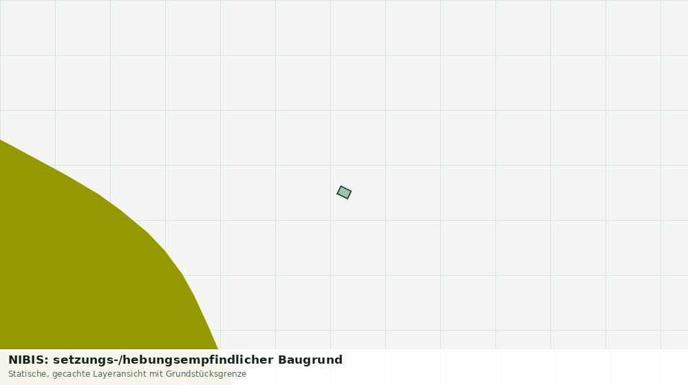 Statische Kartenansicht: NIBIS: setzungs-/hebungsempfindlicher Baugrund
