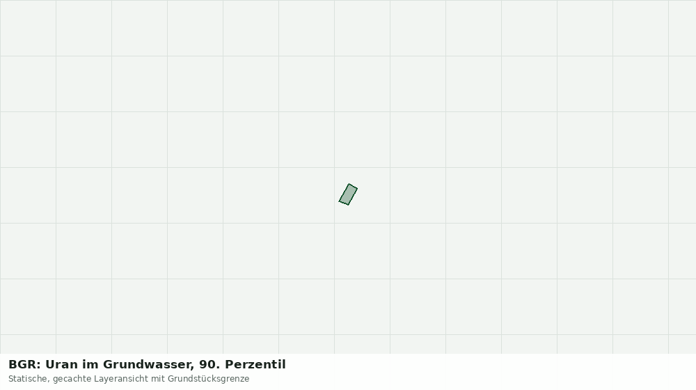 Statische Kartenansicht: BGR: Uran im Grundwasser, 90. Perzentil