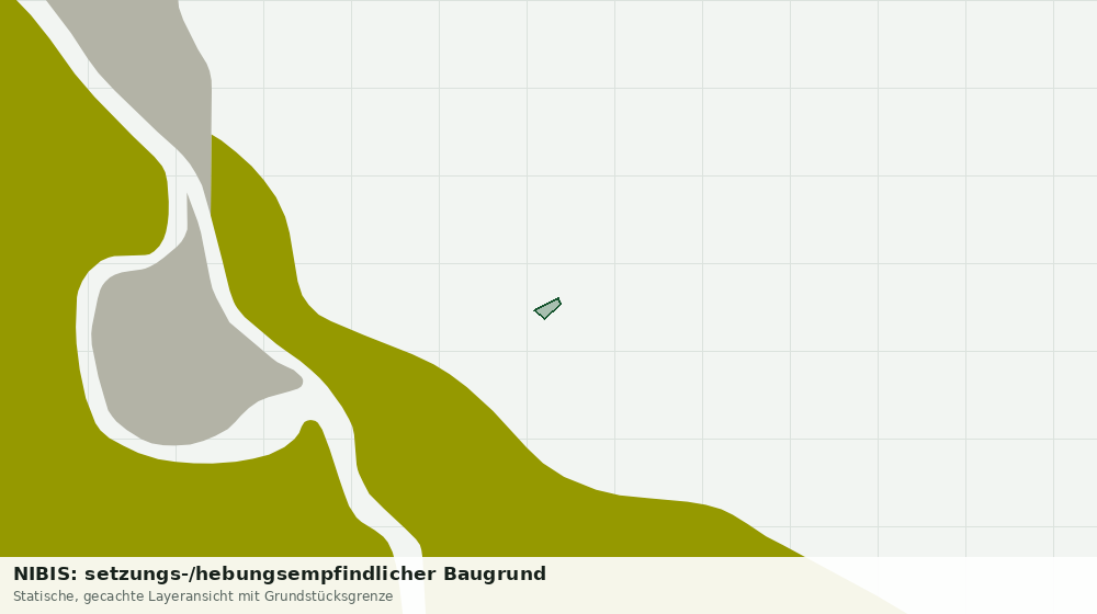 Statische Kartenansicht: NIBIS: setzungs-/hebungsempfindlicher Baugrund