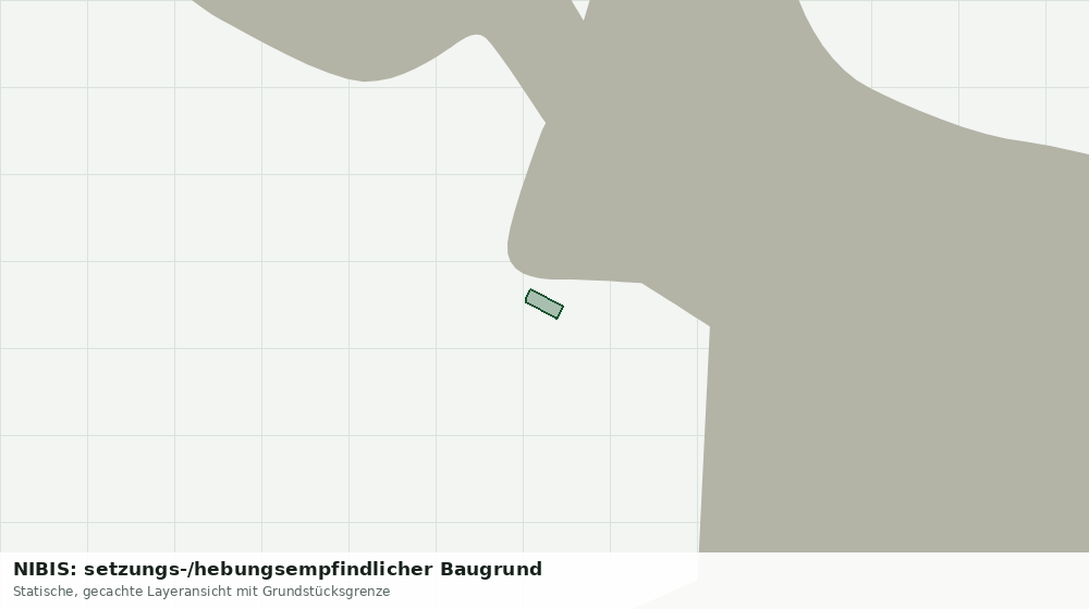 Statische Kartenansicht: NIBIS: setzungs-/hebungsempfindlicher Baugrund