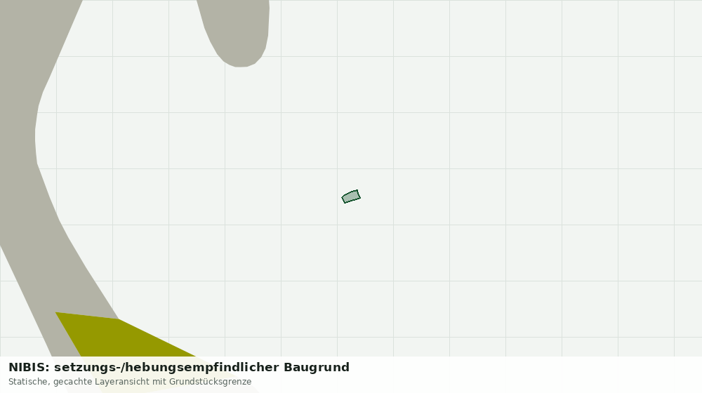 Statische Kartenansicht: NIBIS: setzungs-/hebungsempfindlicher Baugrund