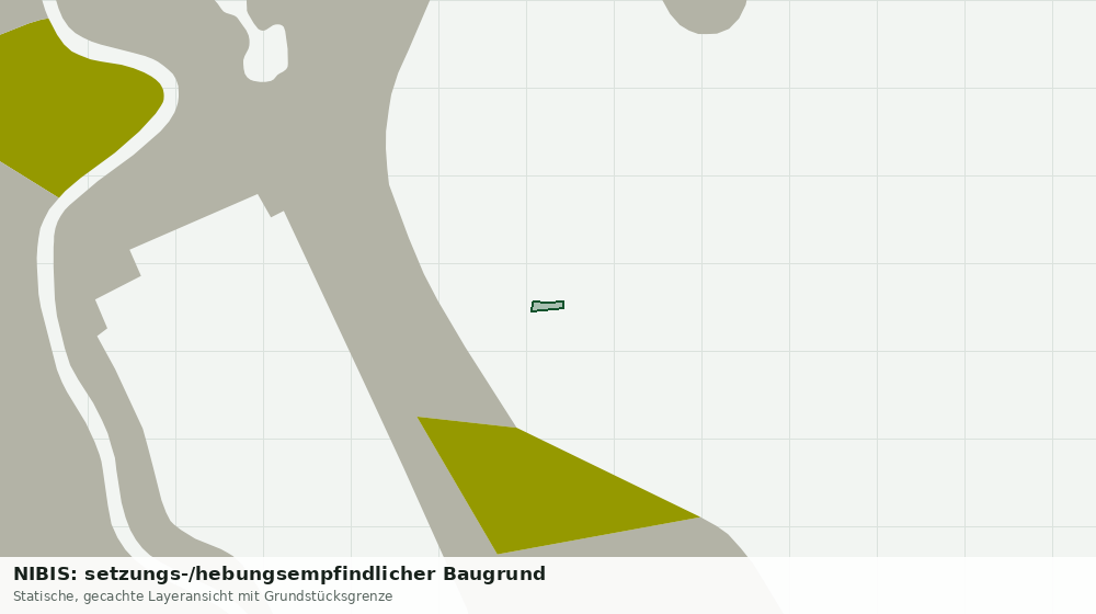 Statische Kartenansicht: NIBIS: setzungs-/hebungsempfindlicher Baugrund