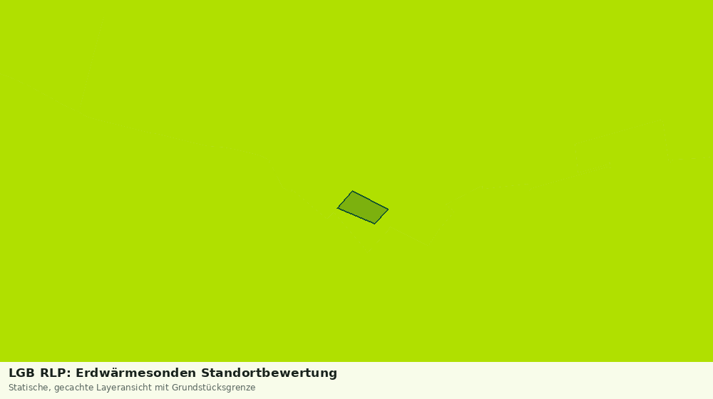 Statische Kartenansicht: LGB RLP: Erdwärmesonden Standortbewertung