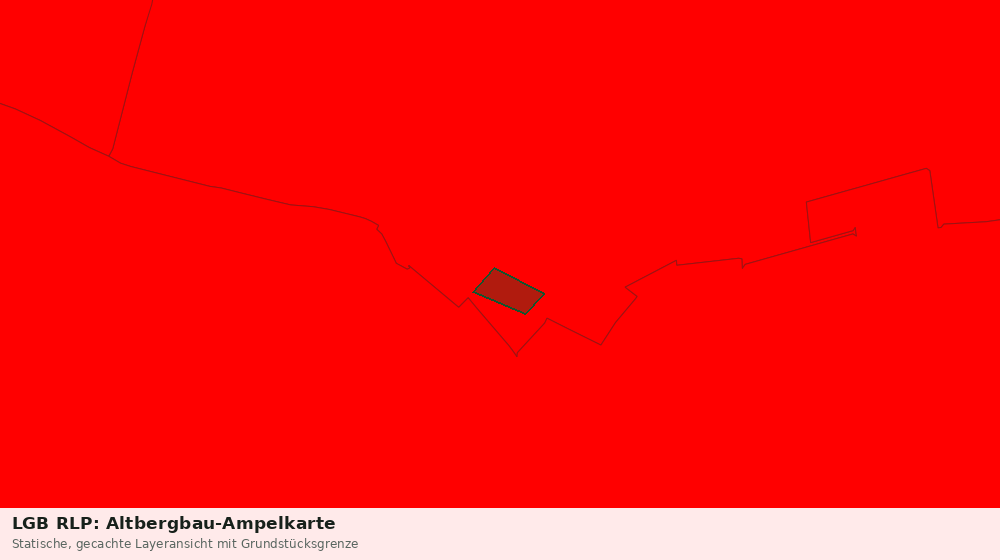 Statische Kartenansicht: LGB RLP: Altbergbau-Ampelkarte