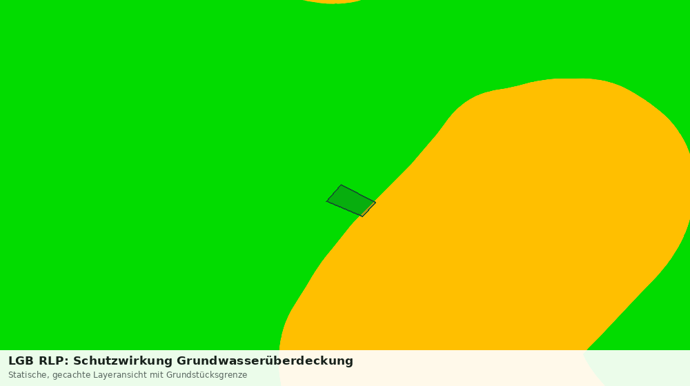 Statische Kartenansicht: LGB RLP: Schutzwirkung Grundwasserüberdeckung