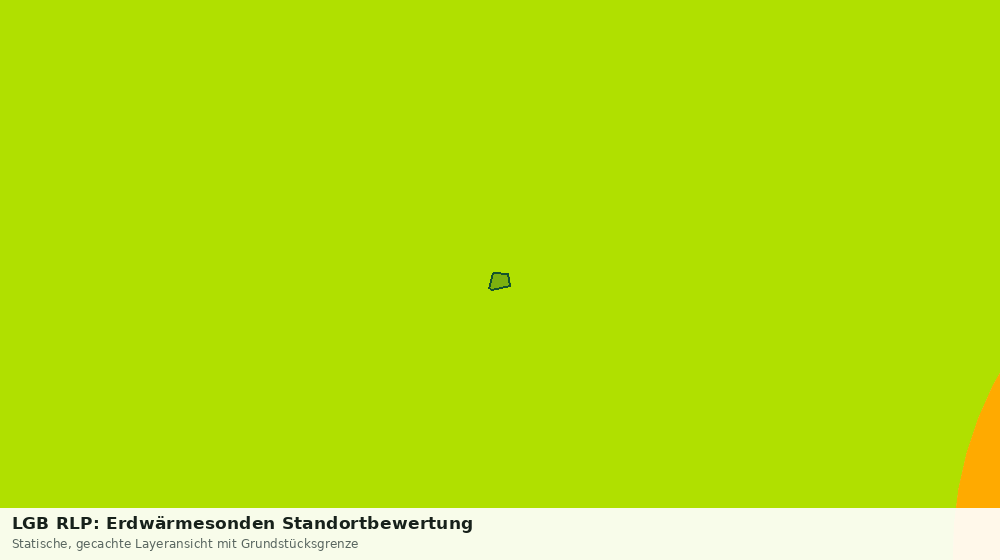 Statische Kartenansicht: LGB RLP: Erdwärmesonden Standortbewertung