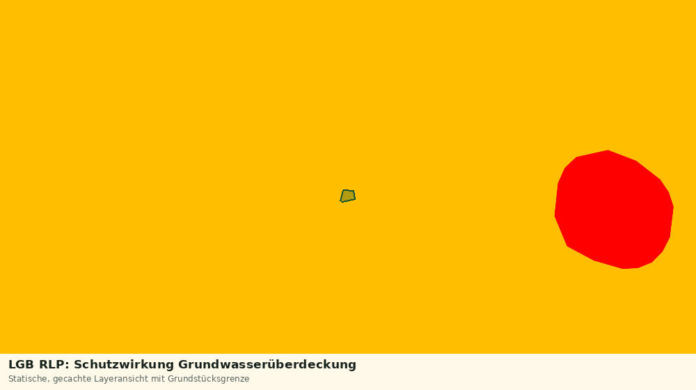 Statische Kartenansicht: LGB RLP: Schutzwirkung Grundwasserüberdeckung