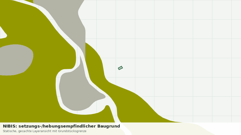 Statische Kartenansicht: NIBIS: setzungs-/hebungsempfindlicher Baugrund