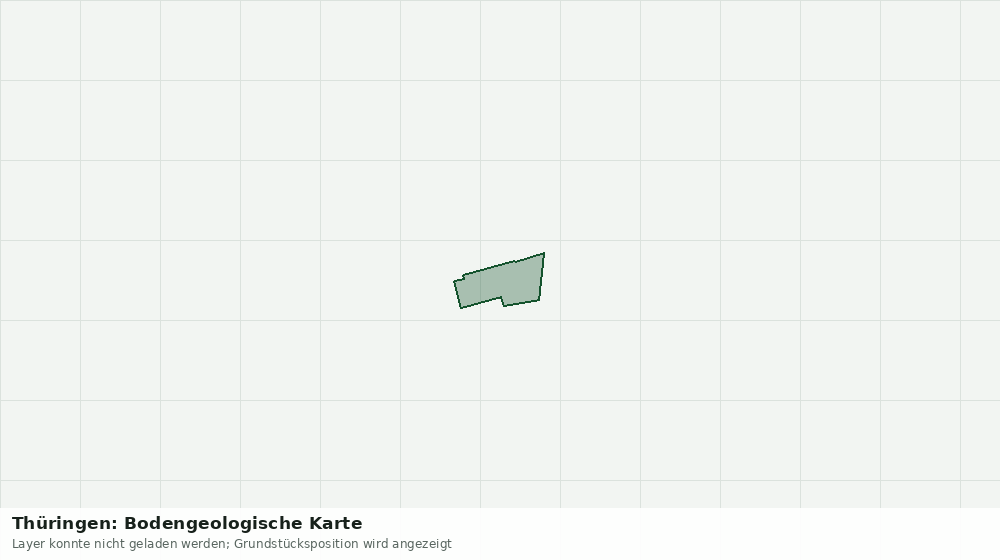 Statische Kartenansicht: Thüringen: Bodengeologische Karte