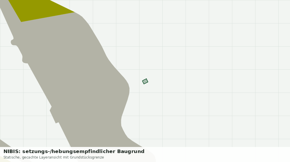 Statische Kartenansicht: NIBIS: setzungs-/hebungsempfindlicher Baugrund