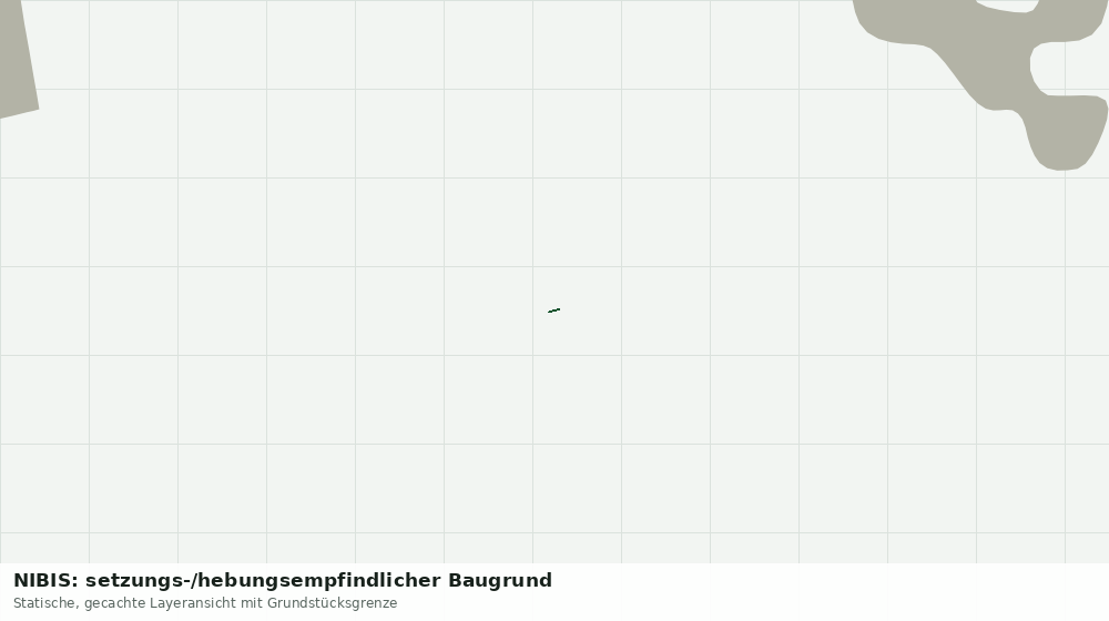 Statische Kartenansicht: NIBIS: setzungs-/hebungsempfindlicher Baugrund
