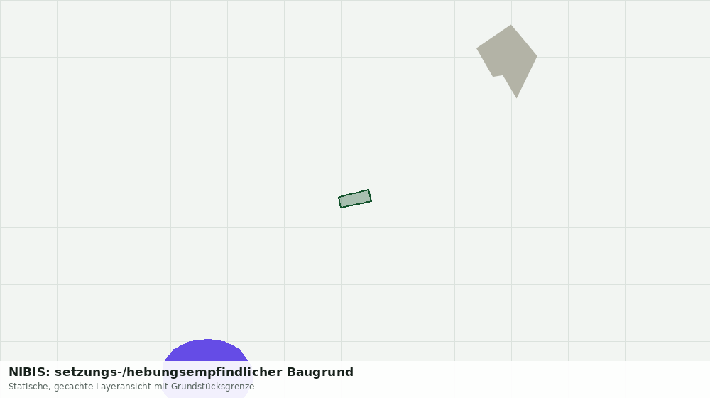 Statische Kartenansicht: NIBIS: setzungs-/hebungsempfindlicher Baugrund