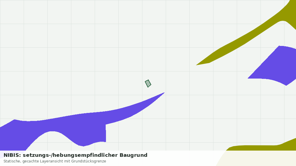 Statische Kartenansicht: NIBIS: setzungs-/hebungsempfindlicher Baugrund