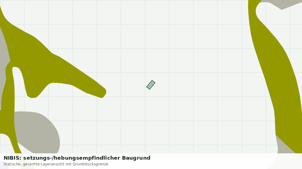 Statische Kartenansicht: NIBIS: setzungs-/hebungsempfindlicher Baugrund