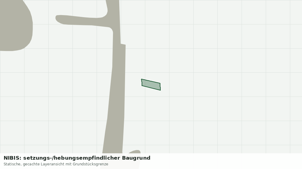 Statische Kartenansicht: NIBIS: setzungs-/hebungsempfindlicher Baugrund