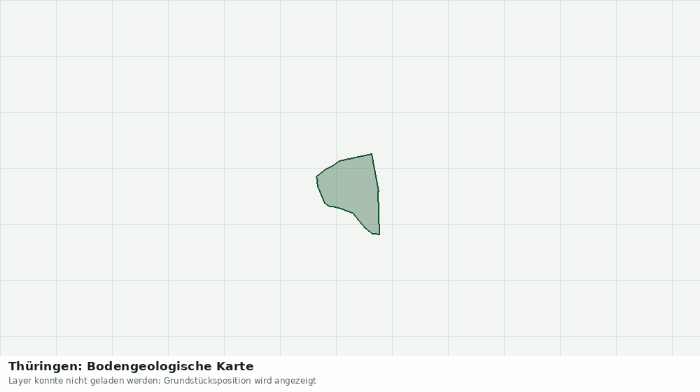 Statische Kartenansicht: Thüringen: Bodengeologische Karte