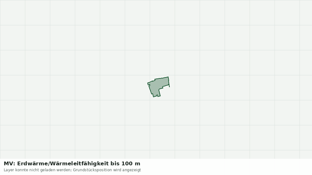 Statische Kartenansicht: MV: Erdwärme/Wärmeleitfähigkeit bis 100 m