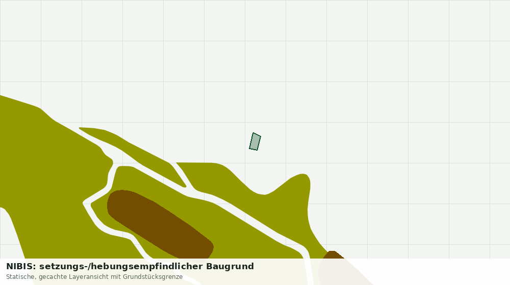 Statische Kartenansicht: NIBIS: setzungs-/hebungsempfindlicher Baugrund