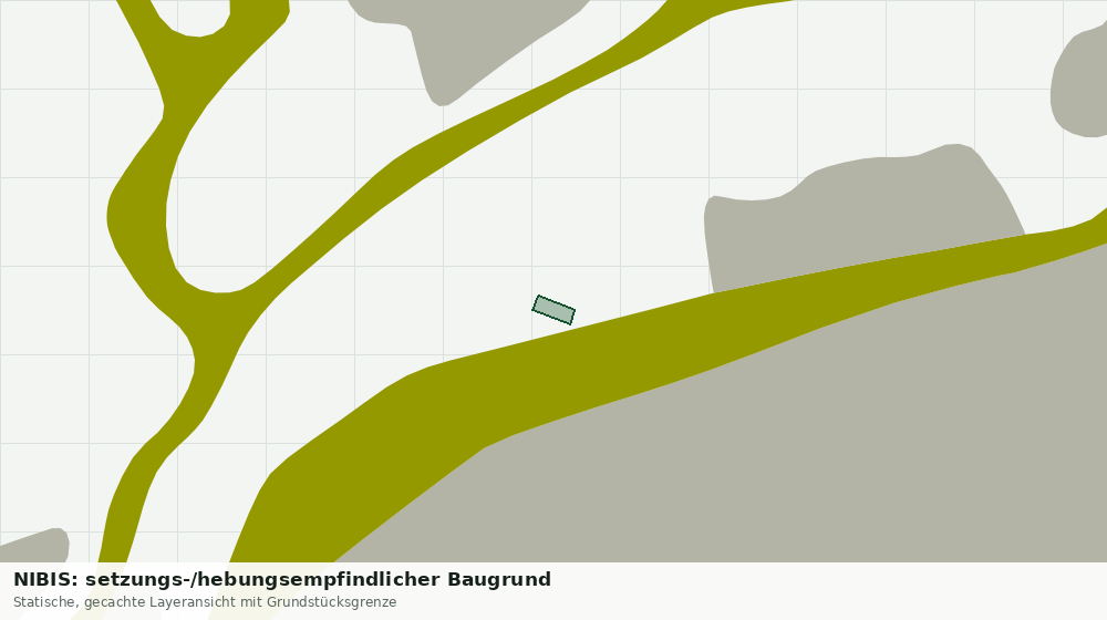 Statische Kartenansicht: NIBIS: setzungs-/hebungsempfindlicher Baugrund