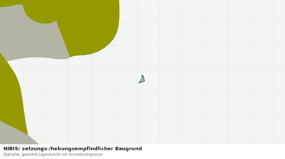 Statische Kartenansicht: NIBIS: setzungs-/hebungsempfindlicher Baugrund