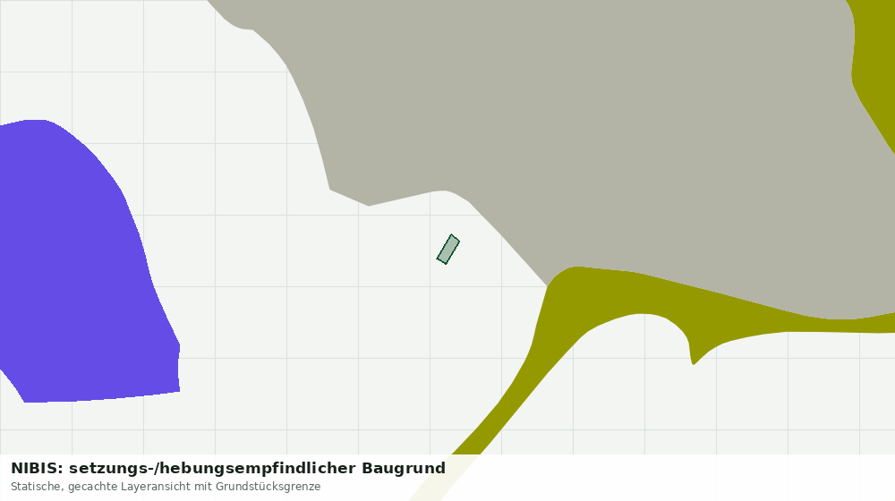 Statische Kartenansicht: NIBIS: setzungs-/hebungsempfindlicher Baugrund