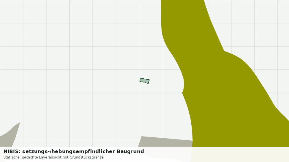 Statische Kartenansicht: NIBIS: setzungs-/hebungsempfindlicher Baugrund